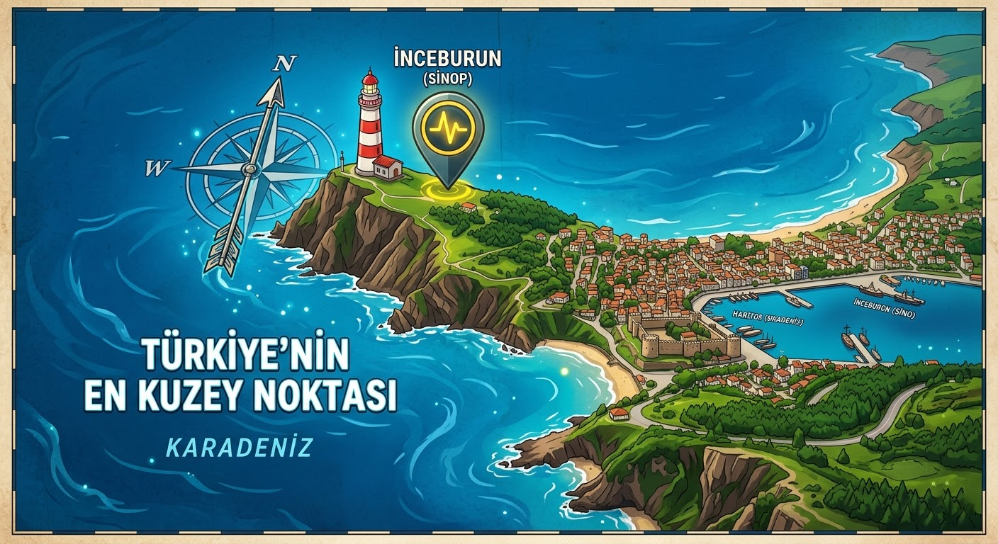 Sinop Nerede? Türkiye'nin En Kuzey Noktasının Coğrafi Konumu